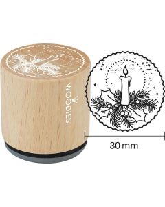 Hobby Stempel - Woodies Stempel - Kaars