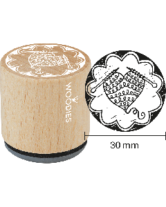 Hobby Stempel - Woodies Stempel - Hart Gebreid