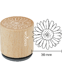 Hobby Stempel - Woodies Stempel - Zonnebloem