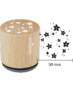 Hobby Stempel - Woodies Stempel - Kleine Bloemetjes