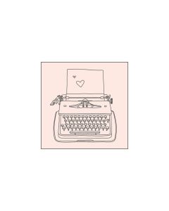 Hobby Stempel - May & Berry Stempel - Schrijfmachine