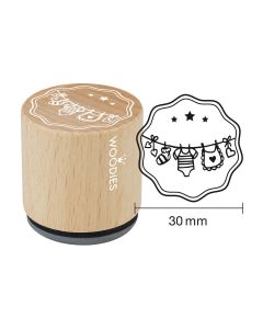 Hobby Stempel - Woodies Stempel - Waslijn