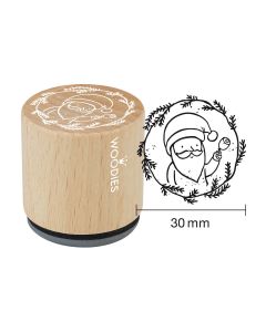 Hobby Stempel - Woodies Stempel - Kerstman