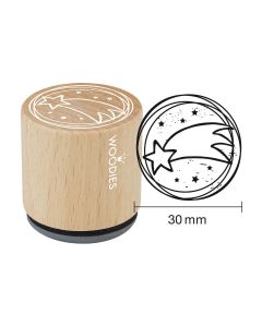 Hobby Stempel - Woodies Stempel - Kerst Ster