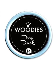 Hobby Inkt - Woodies Stempel inkt - Diep Zwart