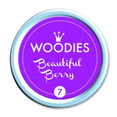 Woodies Stamp Pad - Beautiful Berry